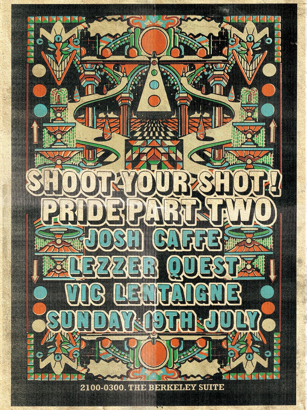 Shoot Your Shot - PRIDE // Josh Caffé at Berkeley Suite