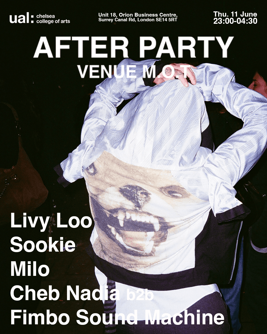 After Party - Chelsea College of Arts at Venue MOT