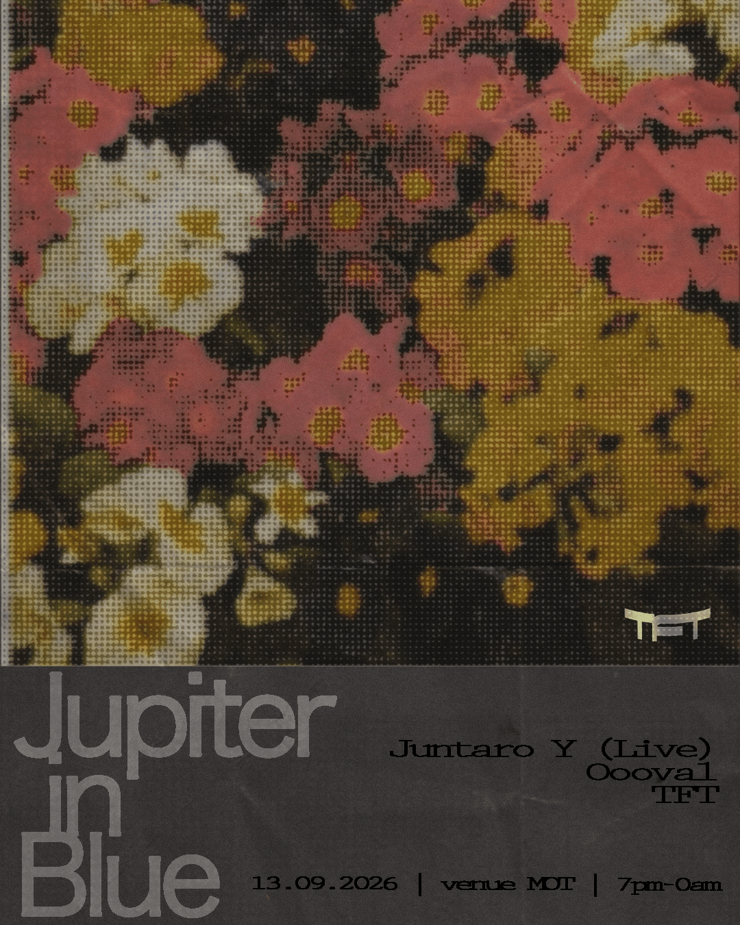Jupiter in Blue at Venue MOT