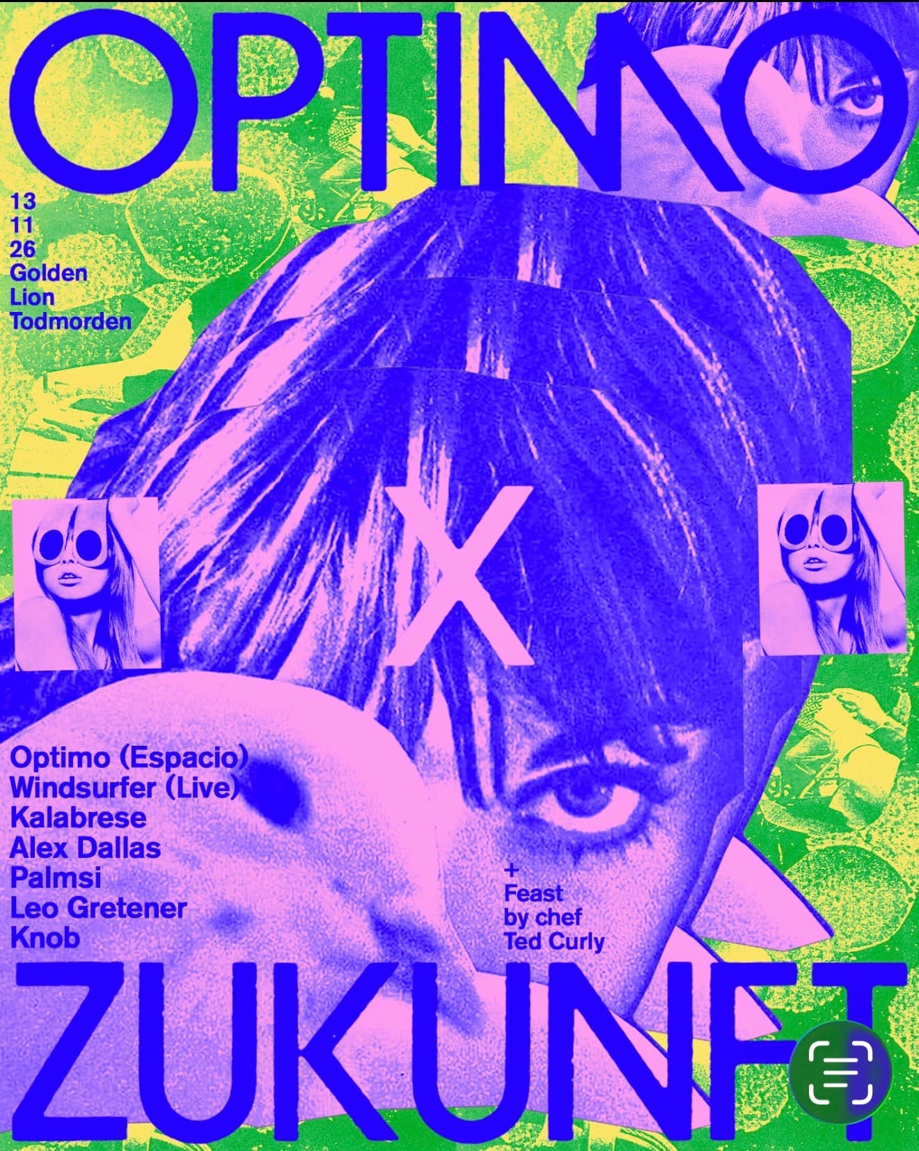 Zukunft present Optimo at Golden Lion Todmorden at The Golden Lion