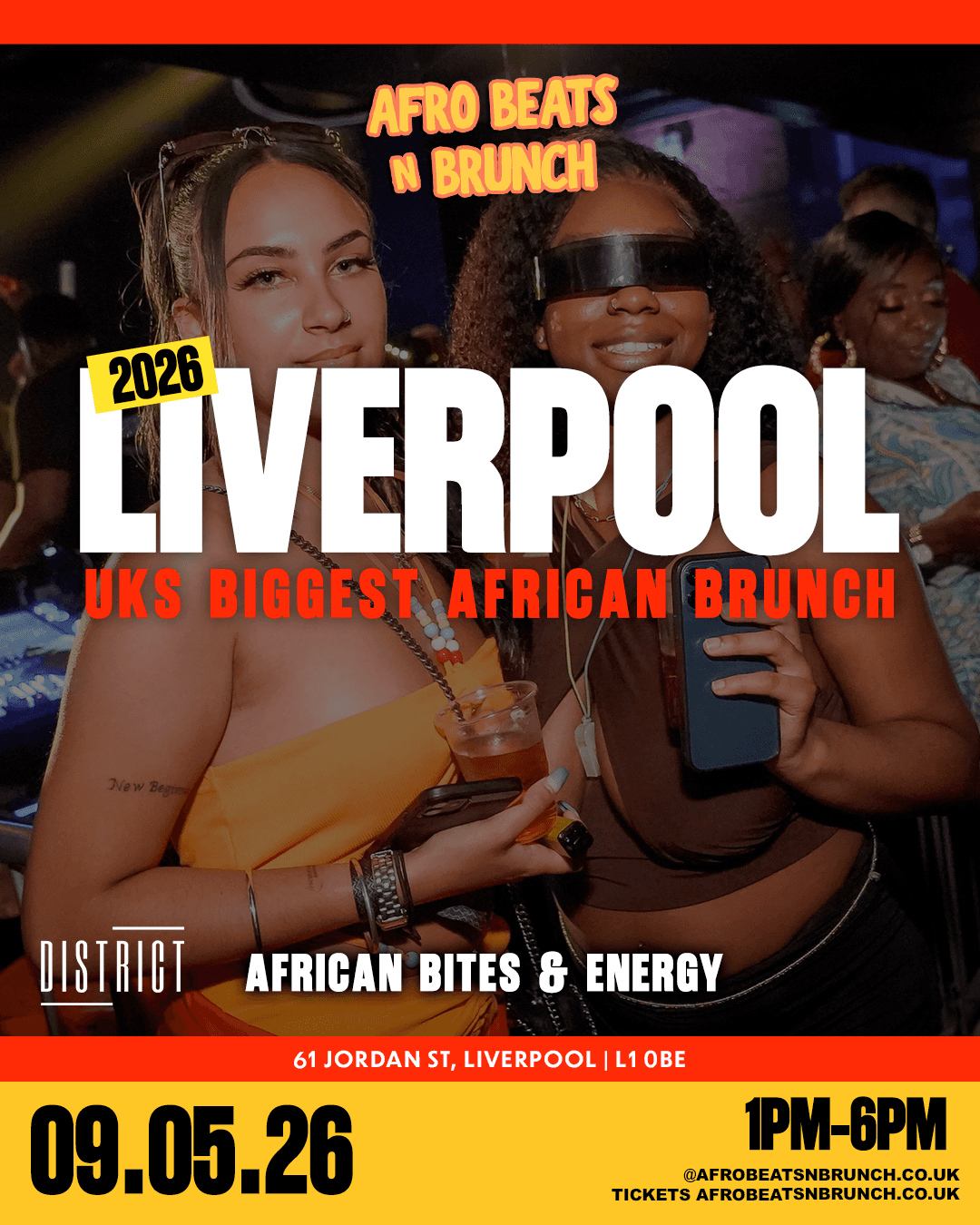 Afrobeats N Brunch at District 