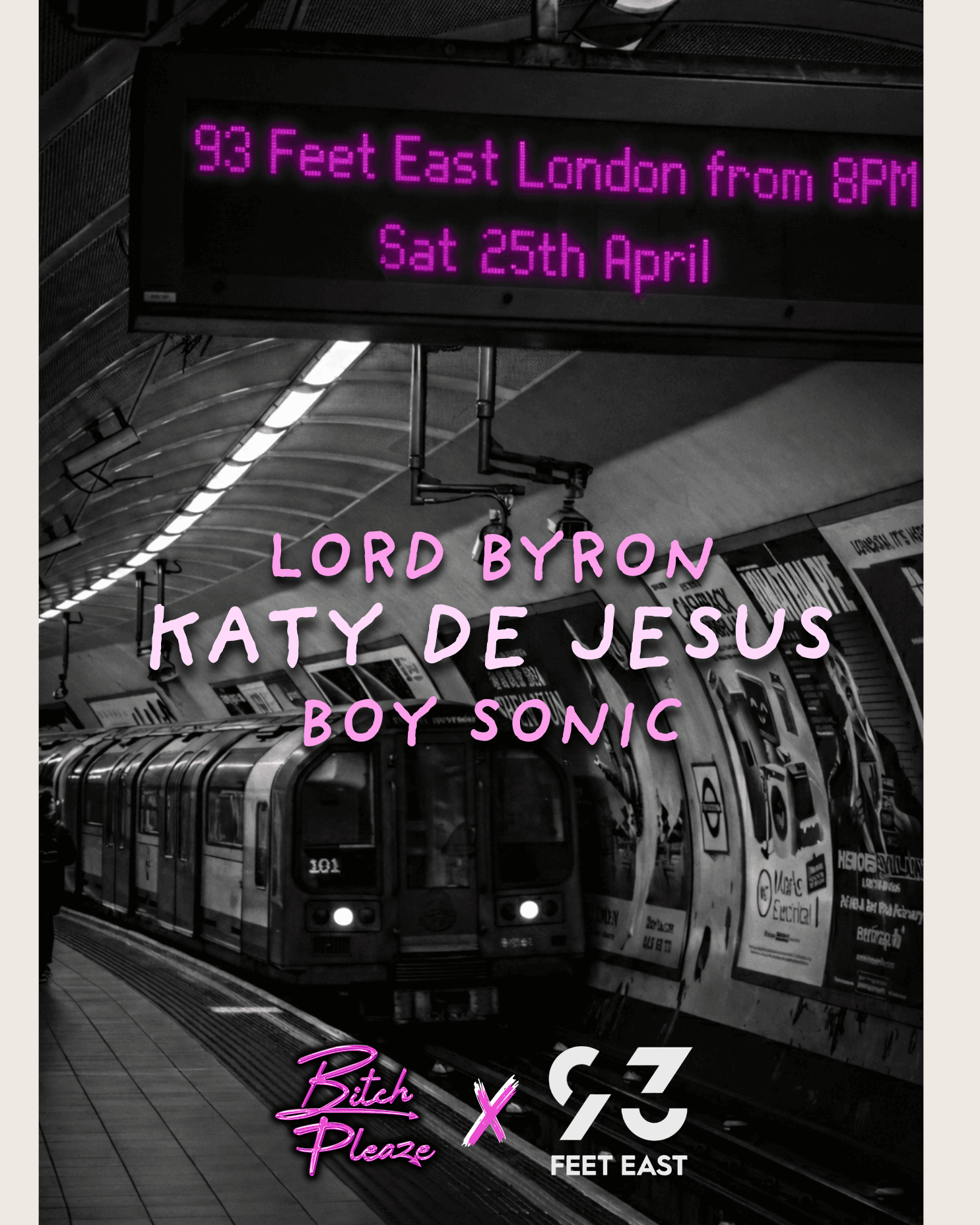 Bitch Pleaze at 93 Feet East