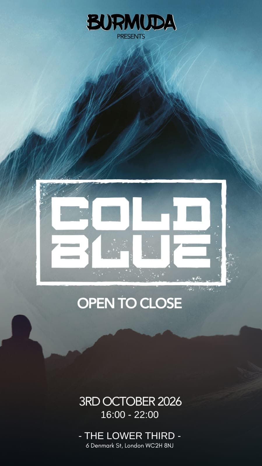 Cold Blue Open to close set at The Lower Third