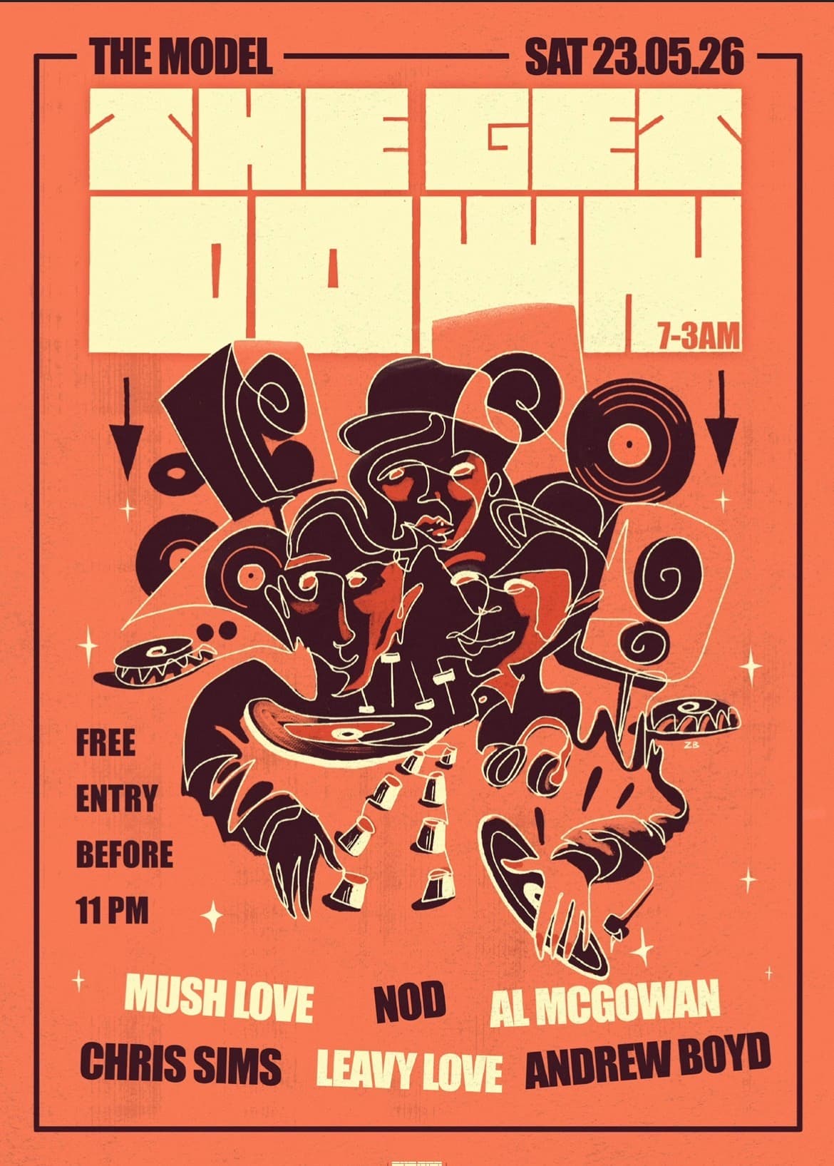 The Get Down at The Model