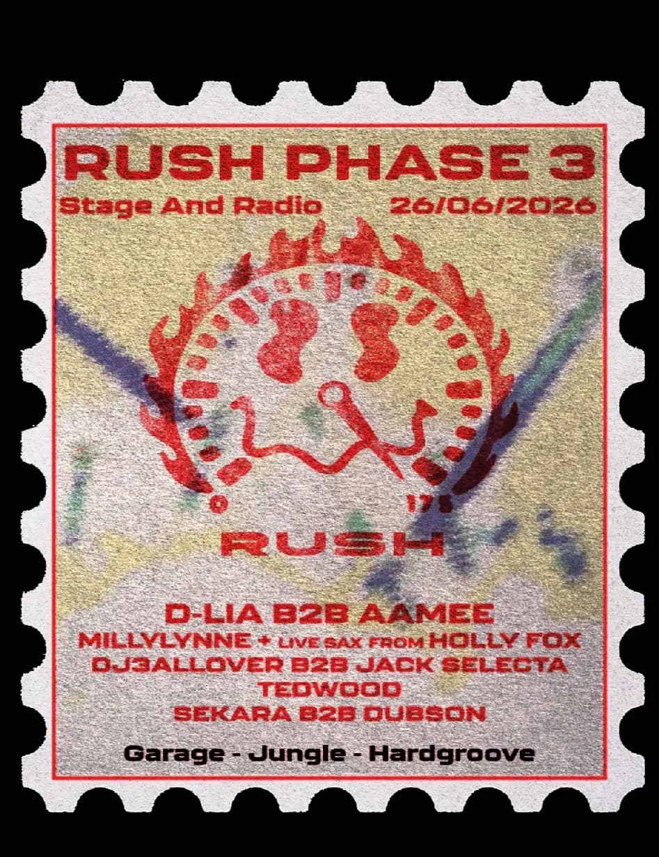 RUSH PRESENTS: PHASE 3 /// JUNGLE /// GARAGE /// HARDGROOVE /// at The Radio Room @ Stage & Radio