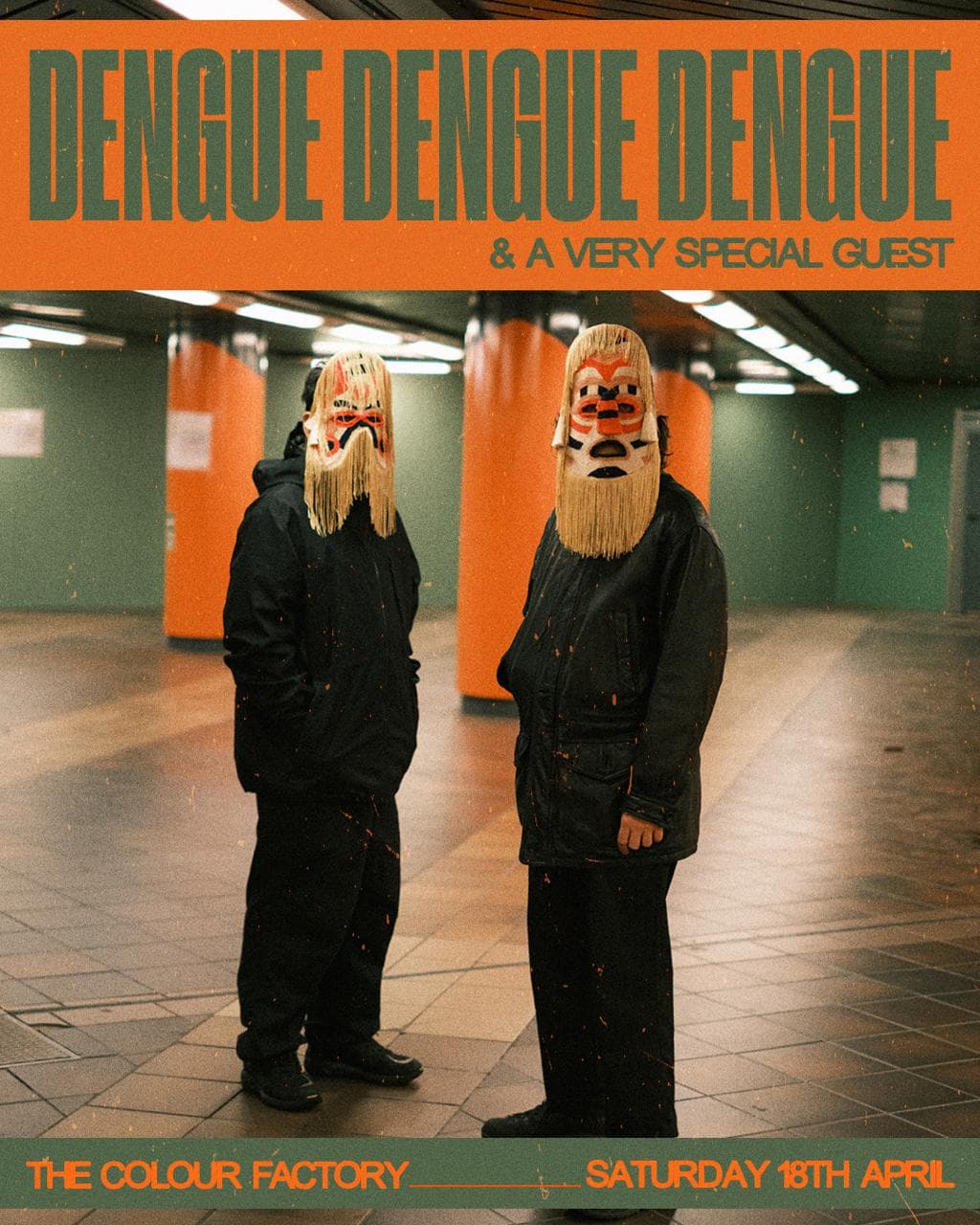 Dengue Dengue Dengue @ Colour Factory, Hackney Wick at Colour Factory London