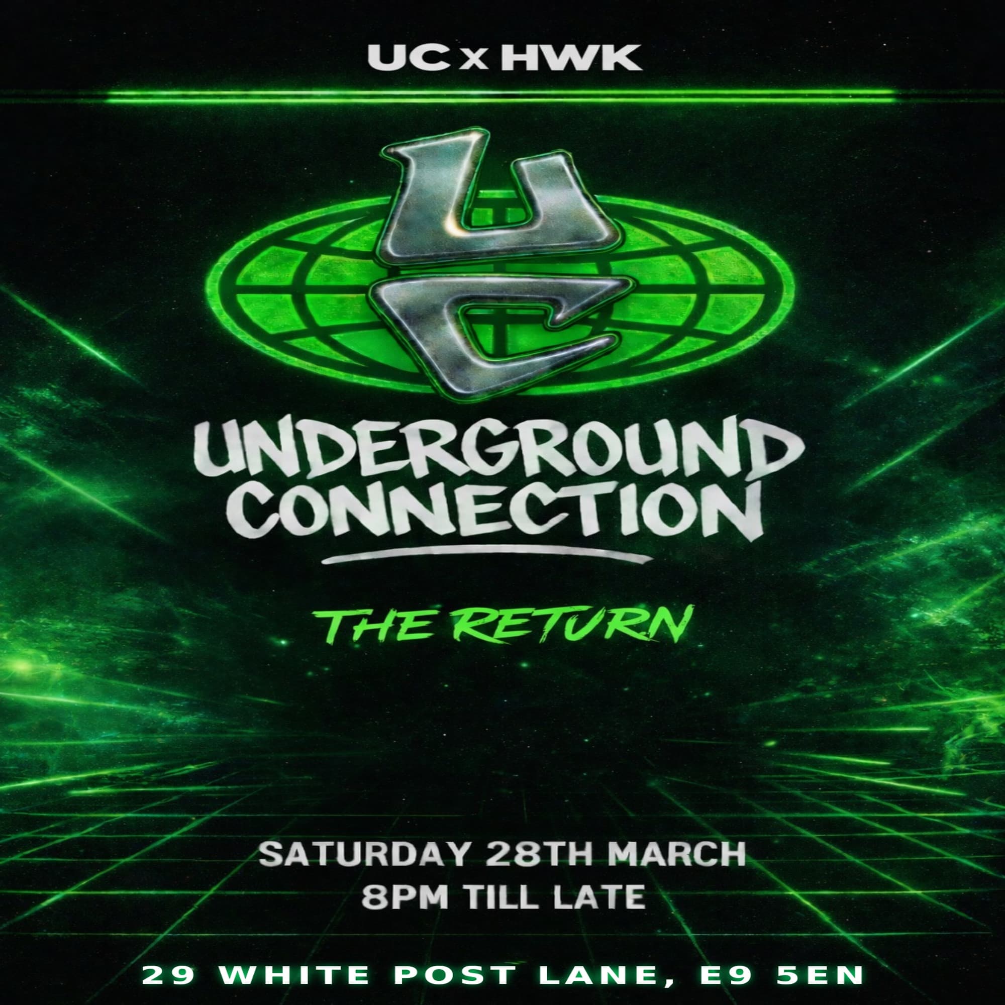 Underground Connection X HWK - The Return at HWK