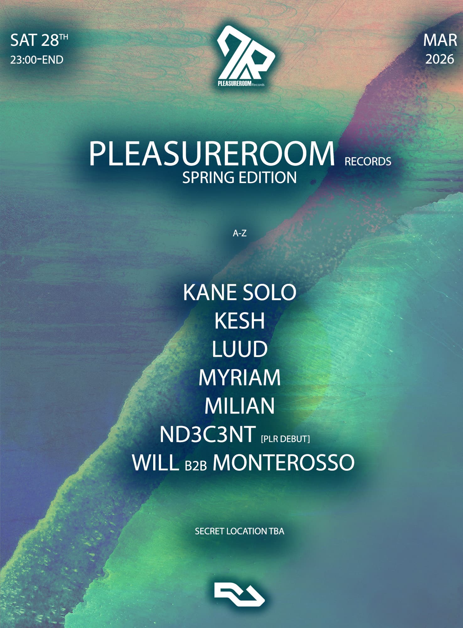 Pleasureroom Records- Spring Edition at TBA - CENTRAL LONDON LOCATION