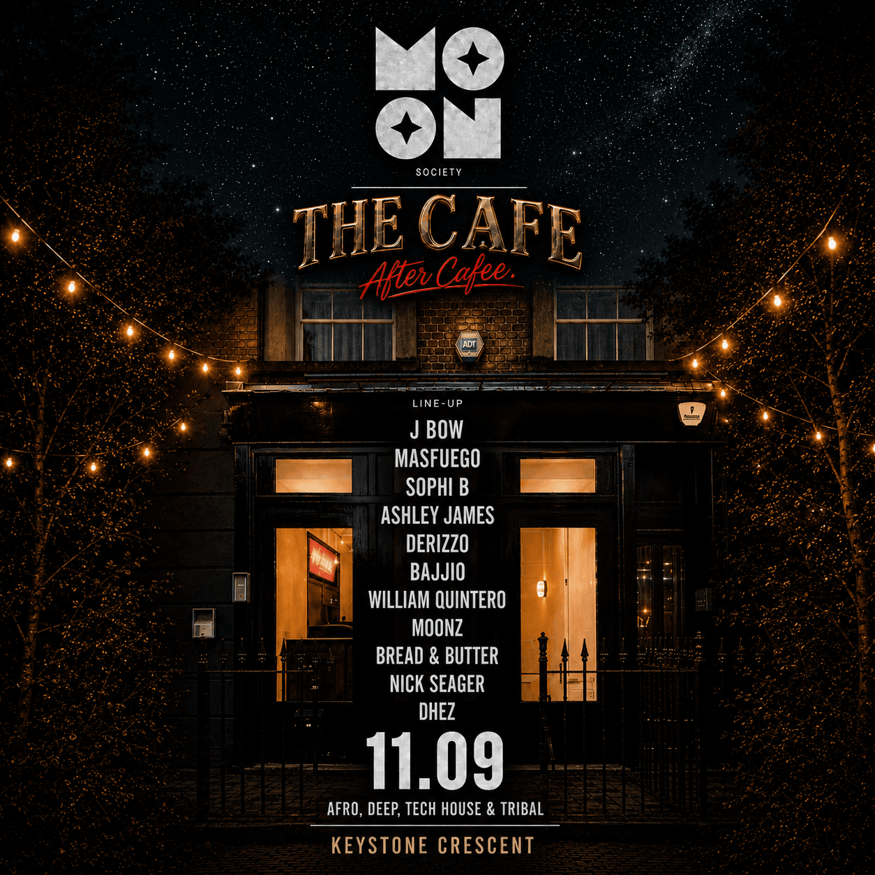 Moon Society X The Cafe