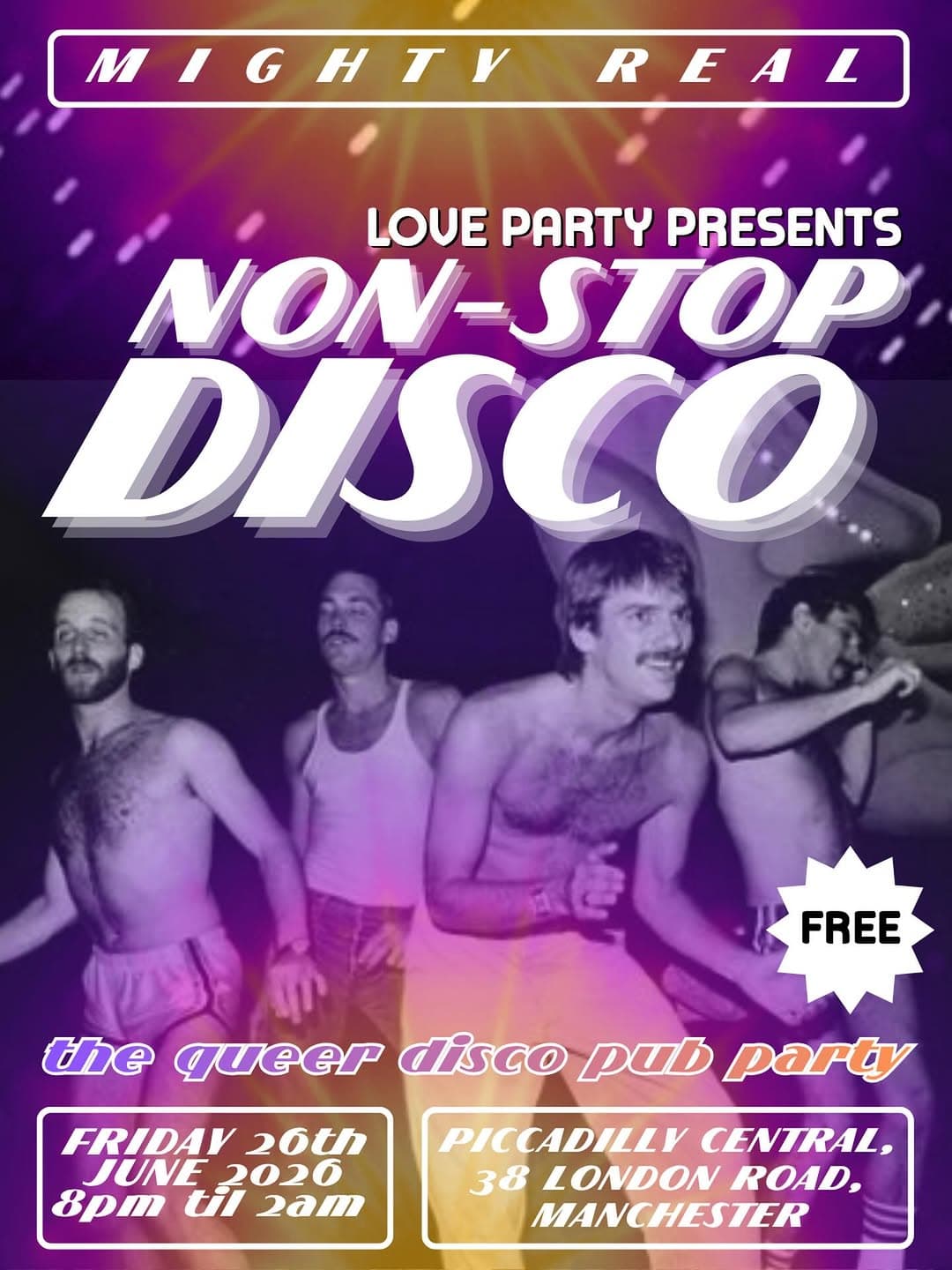 Love Party: Non Stop Disco at Piccadilly Central