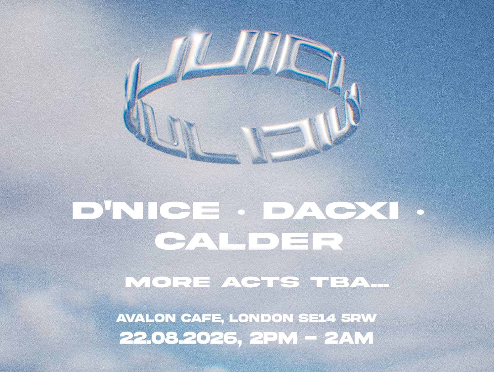JUICI 004 | day2nite at Avalon Cafe Bermondsey