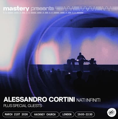 Mastery presents Alessandro Cortini