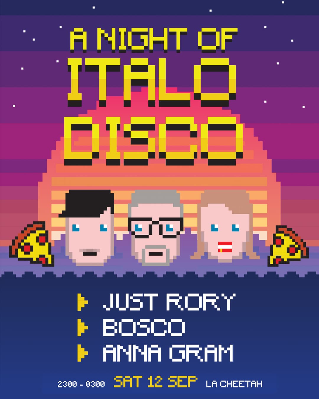 A NIGHT OF ITALO DISCO at La Cheetah Club