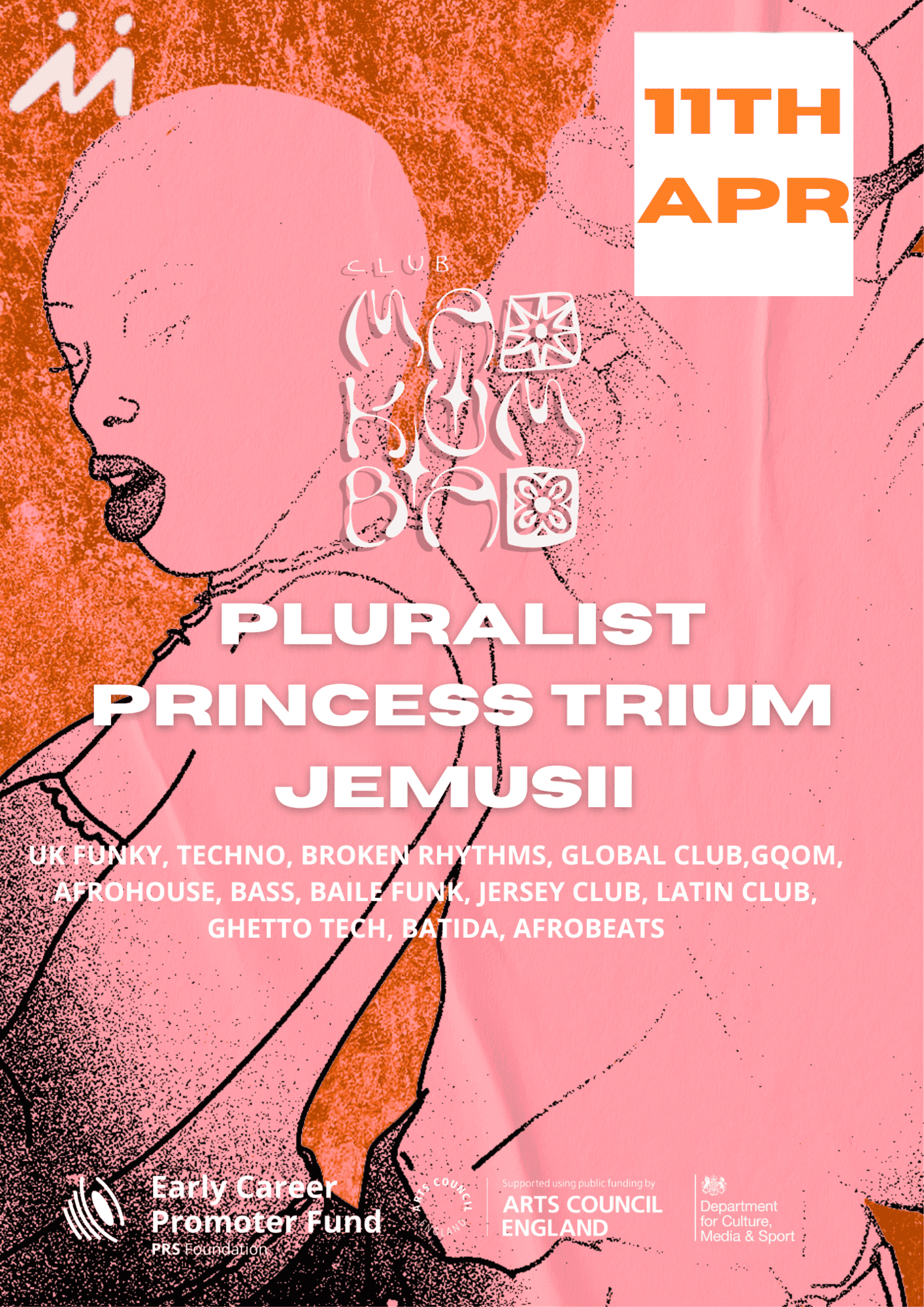 Club Makumba invites Pluralist at The Model