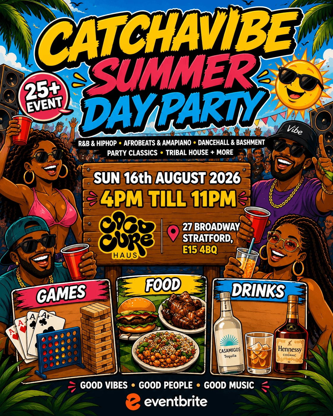 Catch A Vibe: Summer Day Party at Cococure Haus