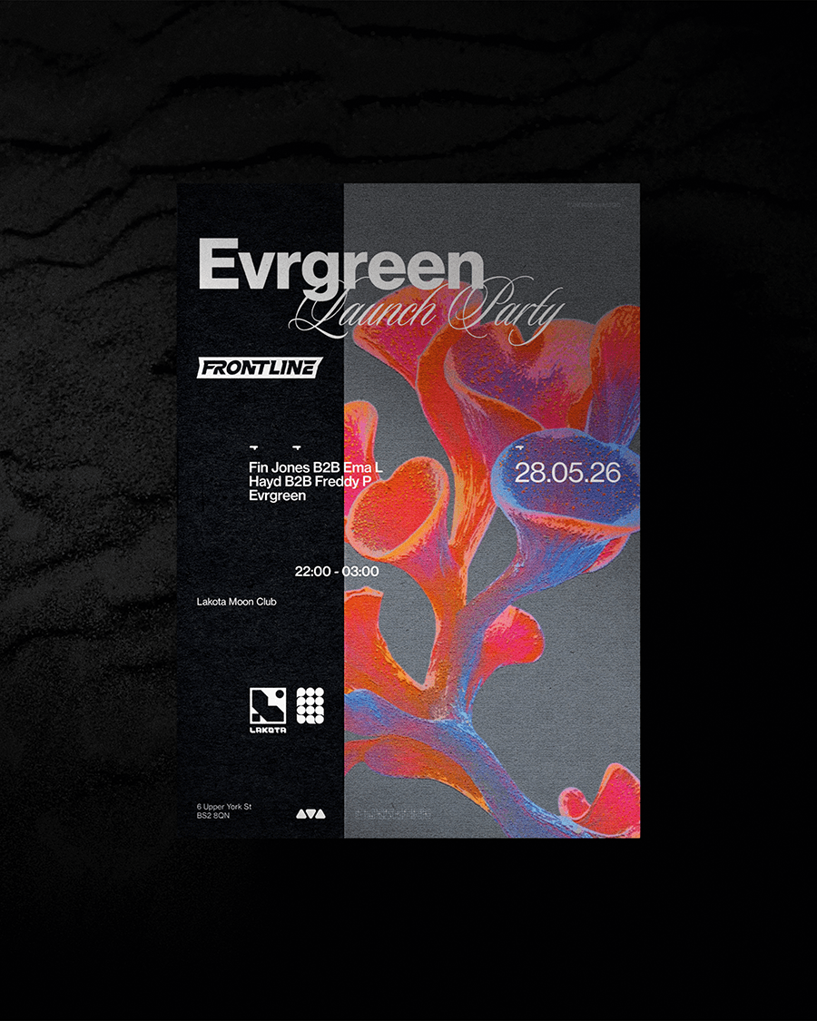 Evrgreen presents: Launch Party - feat. Frontline at Lakota