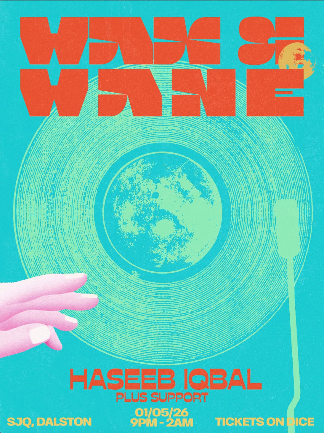 Wax & Wane: Haseeb Iqbal at SJQ