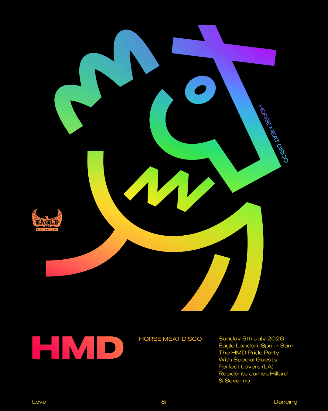 Horse Meat Disco PRIDE Party at Eagle London at Eagle London