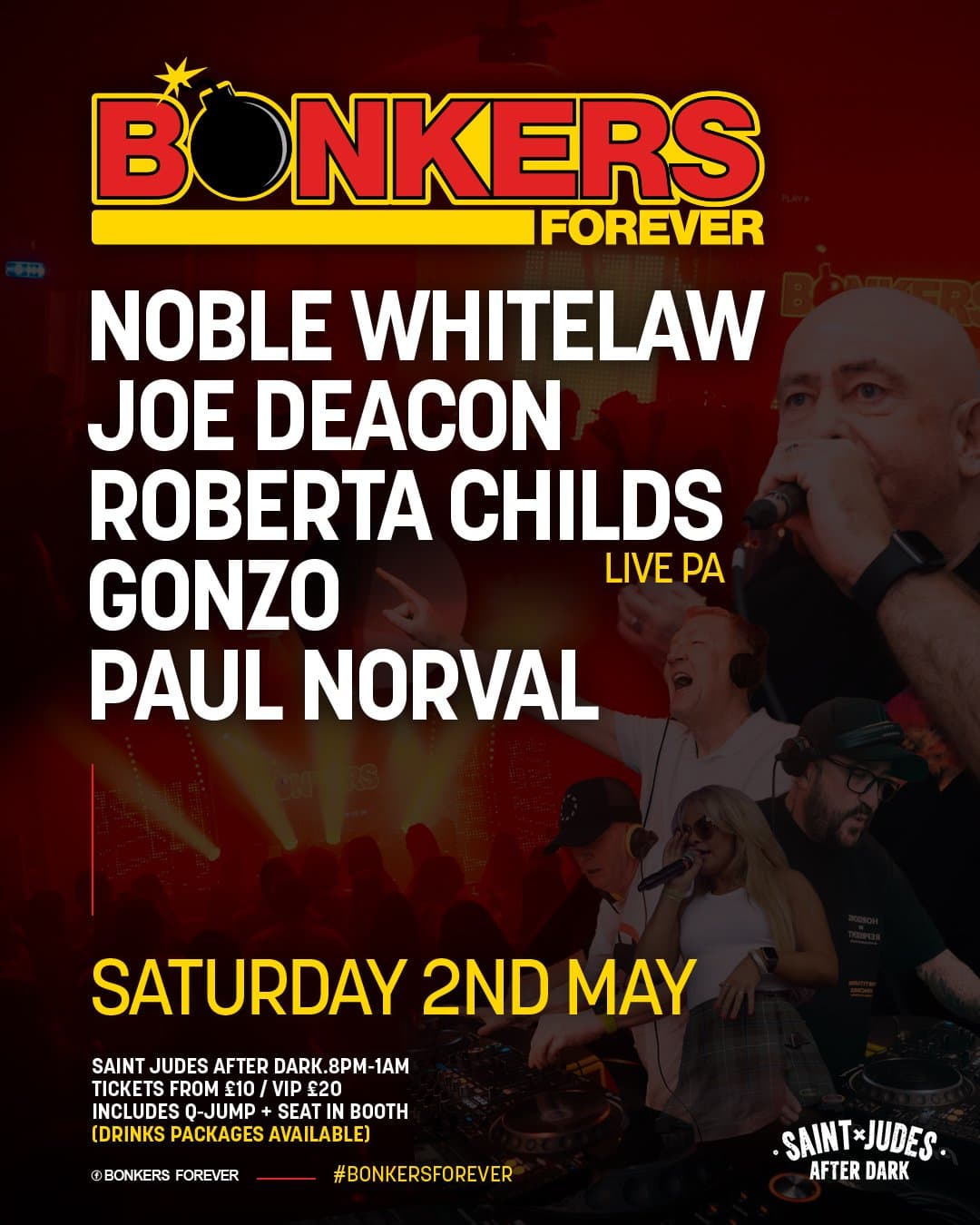 Bonkers Forever at Saint Judes Glasgow