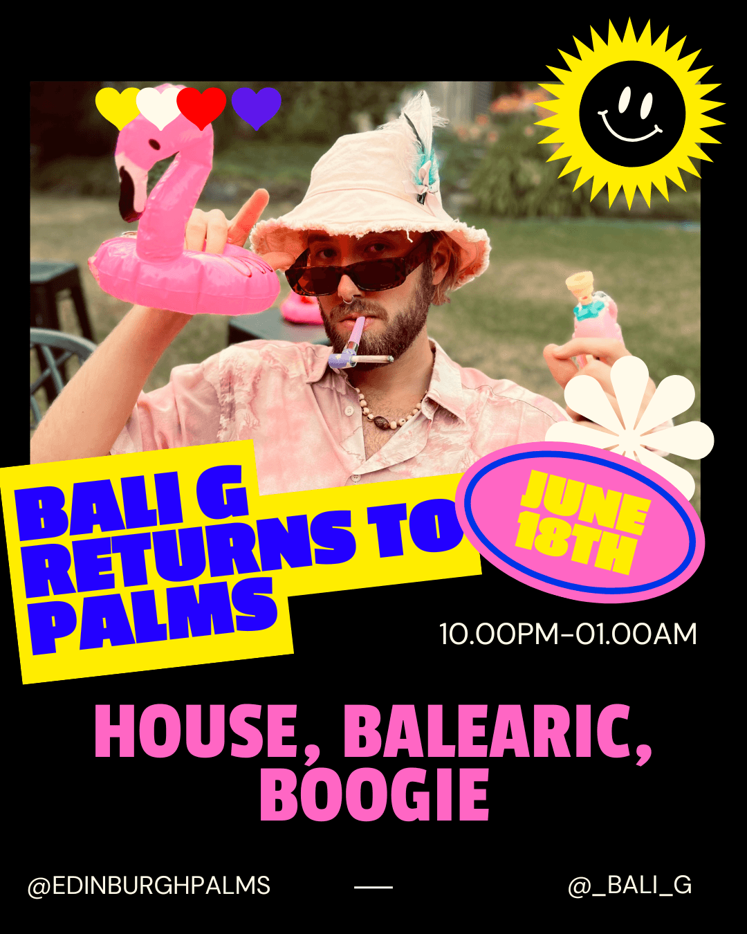 Bali G Returns to Palms at Paradise Palms