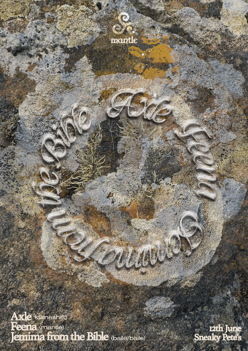 mantle: Axle 𖦹 Jemima from the Bible 𖦹 Feena at Sneaky Pete's