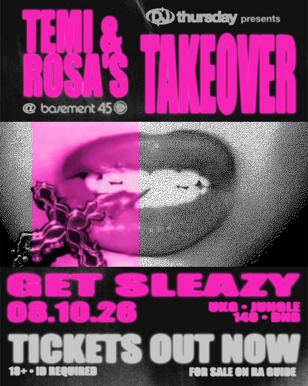 ROSA & TEMI'S TAKEOVER - pres. by DJ Thursday at Basement 45