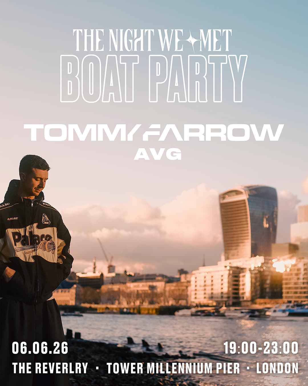 The Night We Met: Boat Party at Tower Millennium Pier