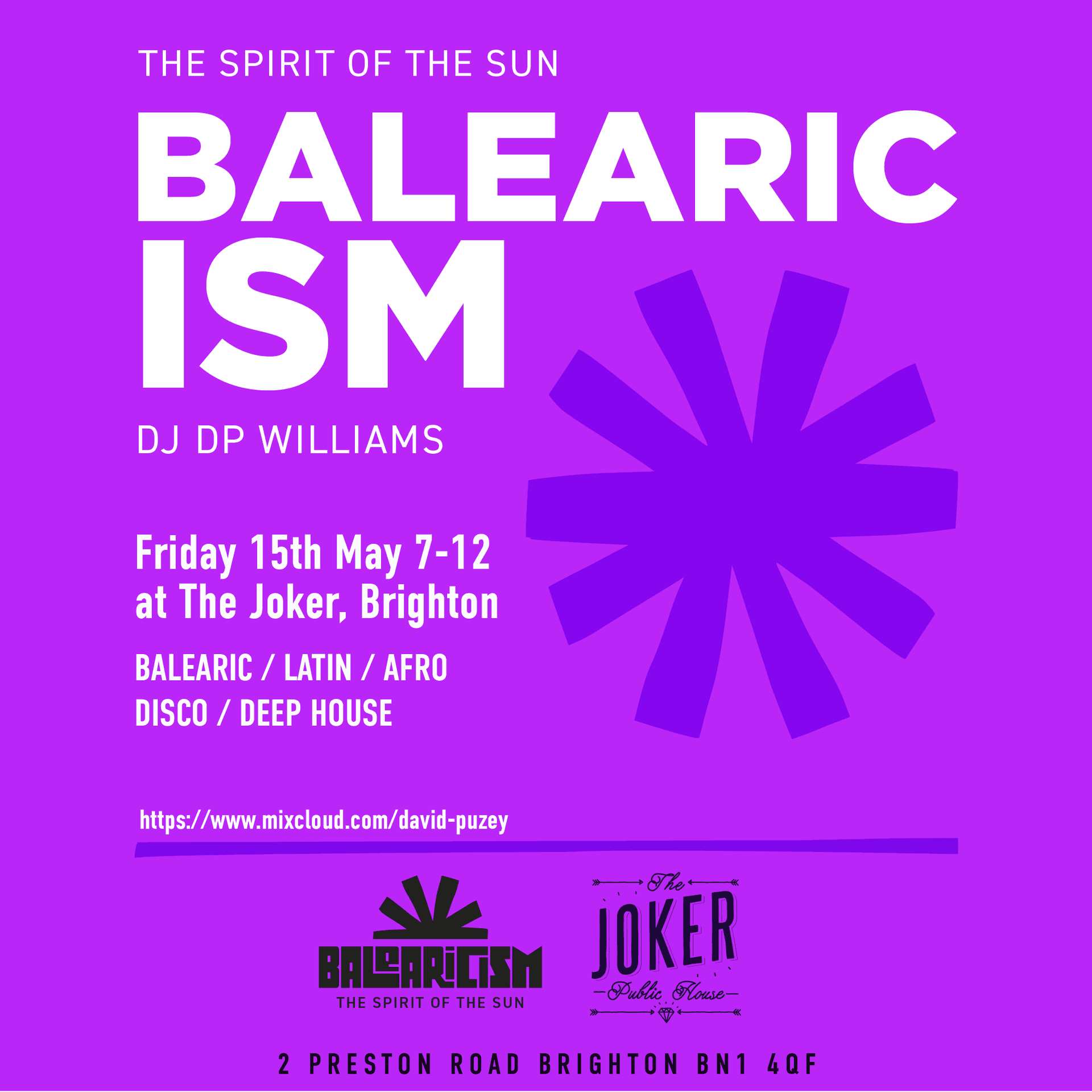 Balearicism at The Joker, Brighton