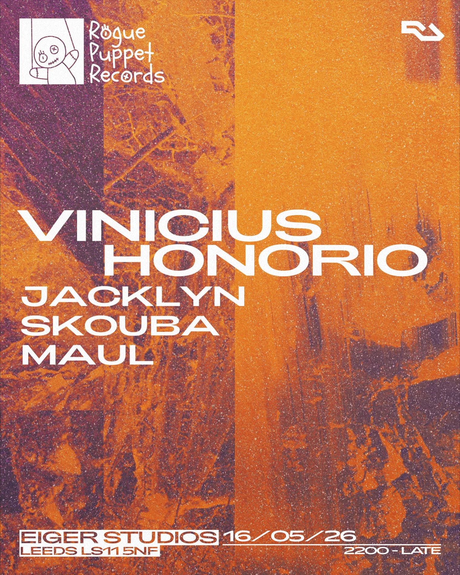 ROGUE PUPPET presents: Vinicius Honorio & Jacklyn at Eiger Studios
