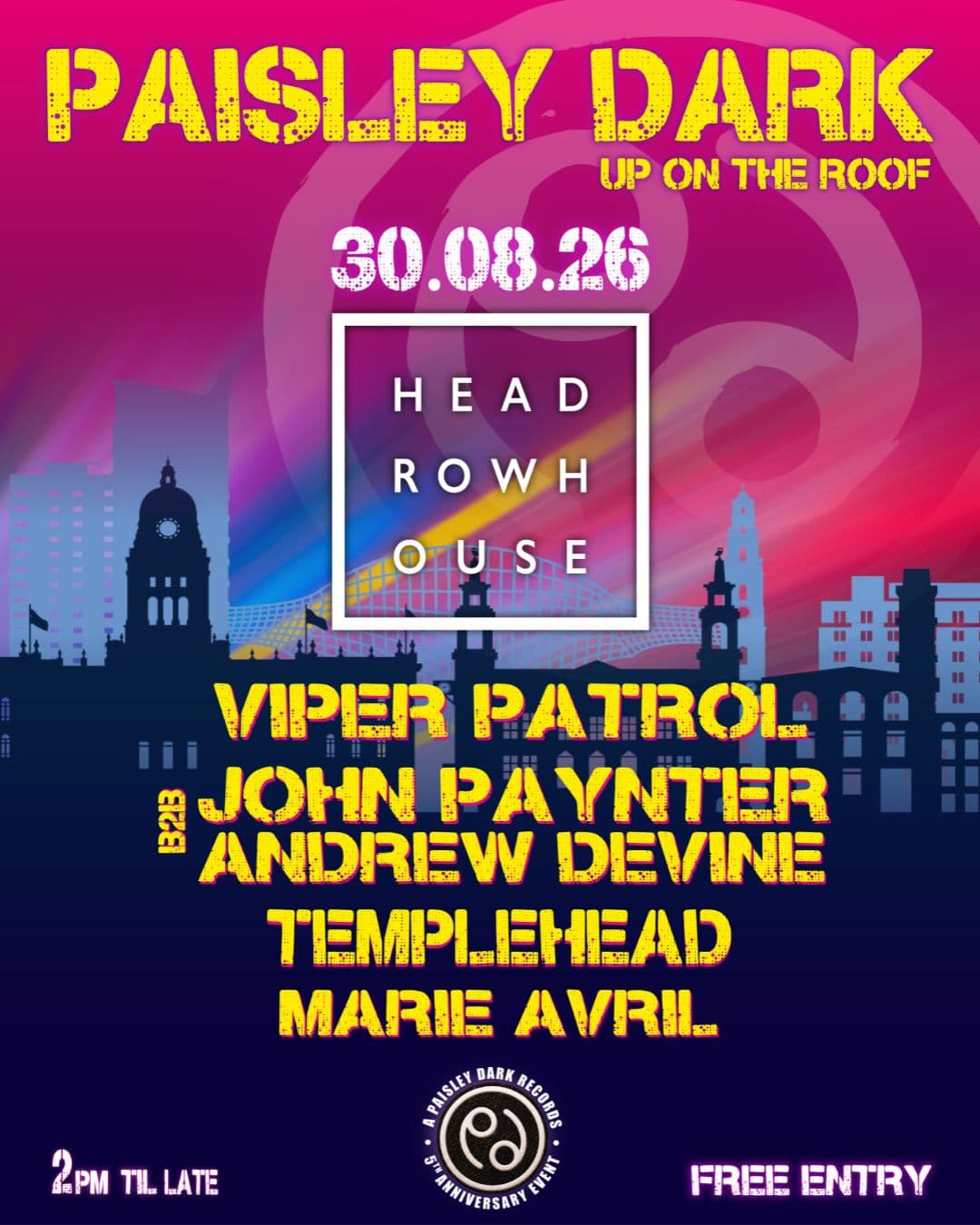 Paisley Dark Rooftop Takeover