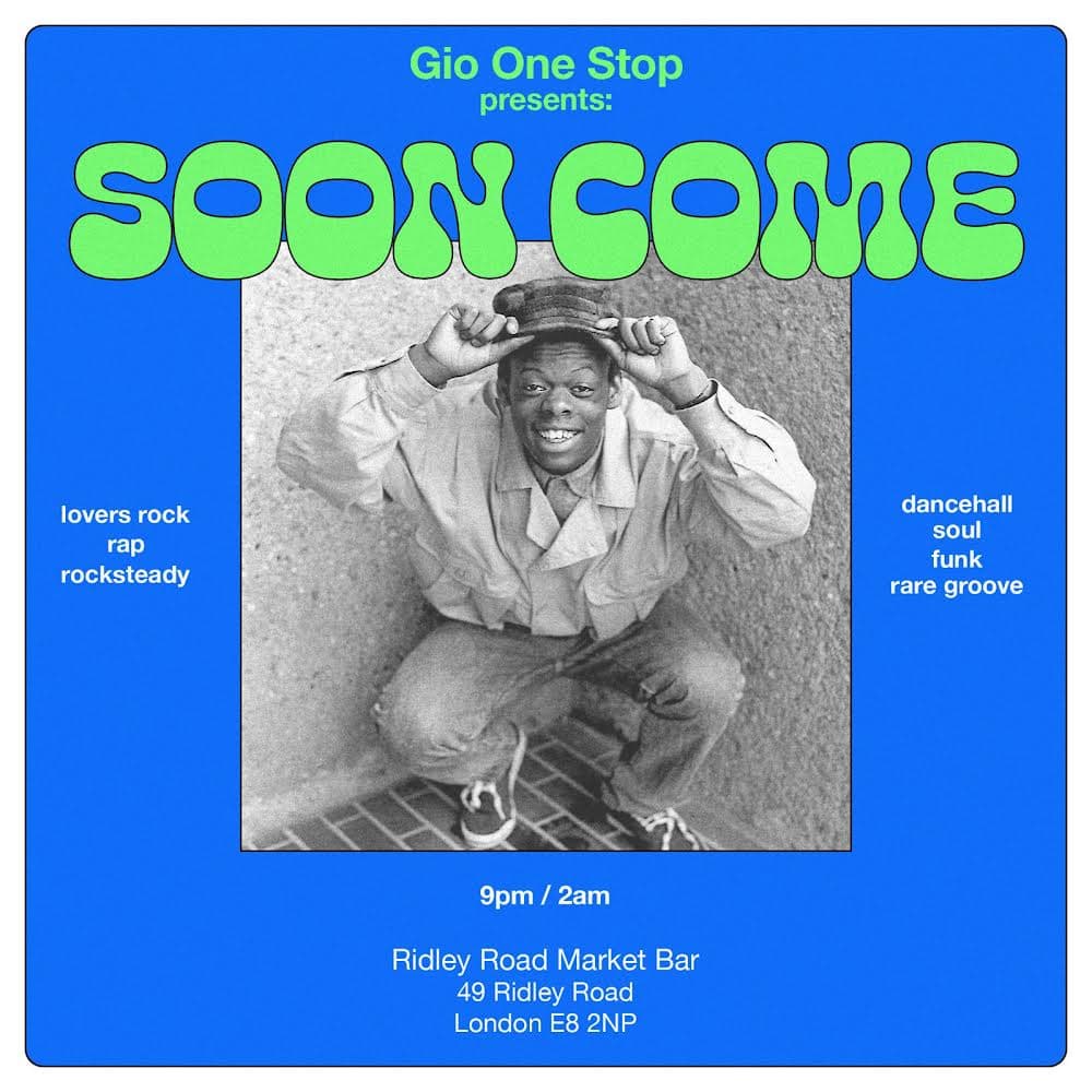 Soon Come at Ridley Road Market Bar