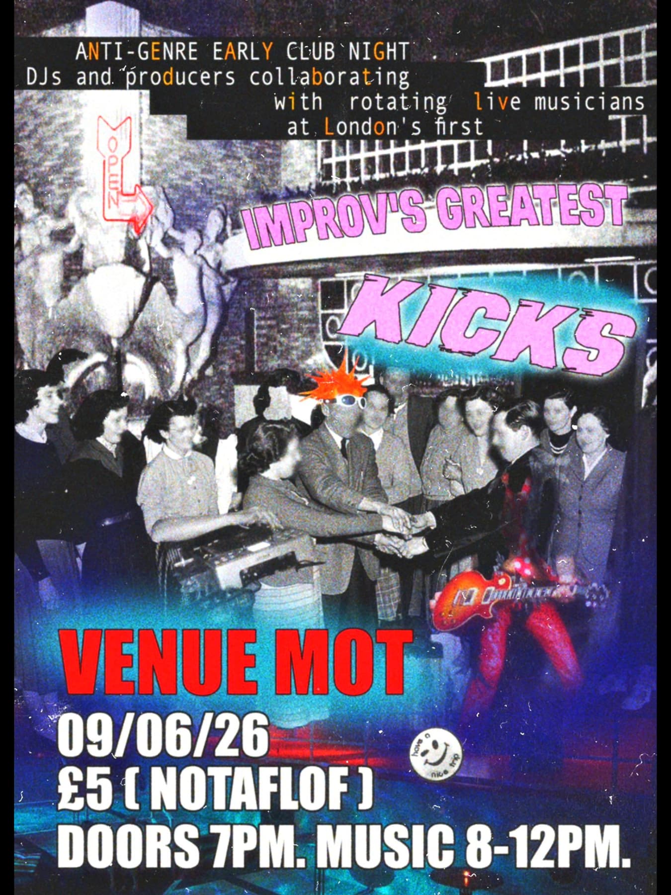 IMPROV's GREATEST KICKS ! at Venue Mot at Venue MOT