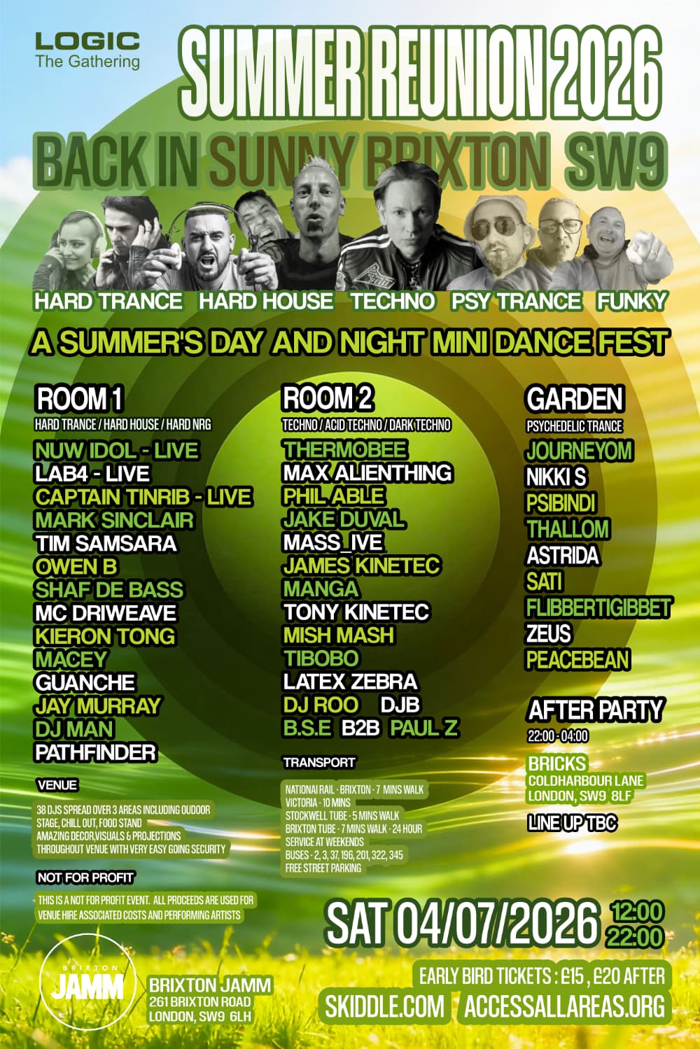 LOGIC - The Gathering Summer Reunion 2026 at Brixton Jamm
