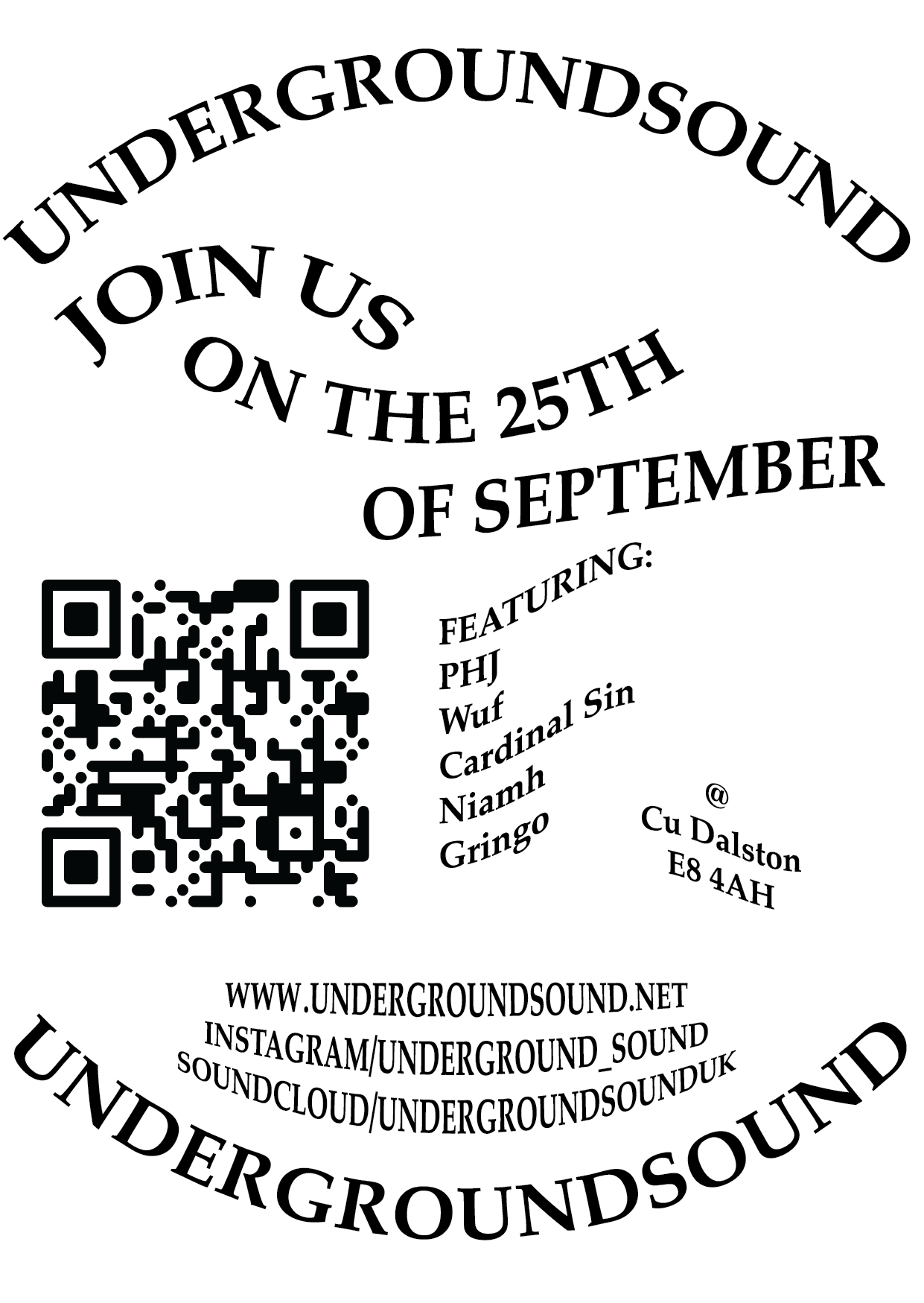 UNDERGROUND SOUND: London at Cu