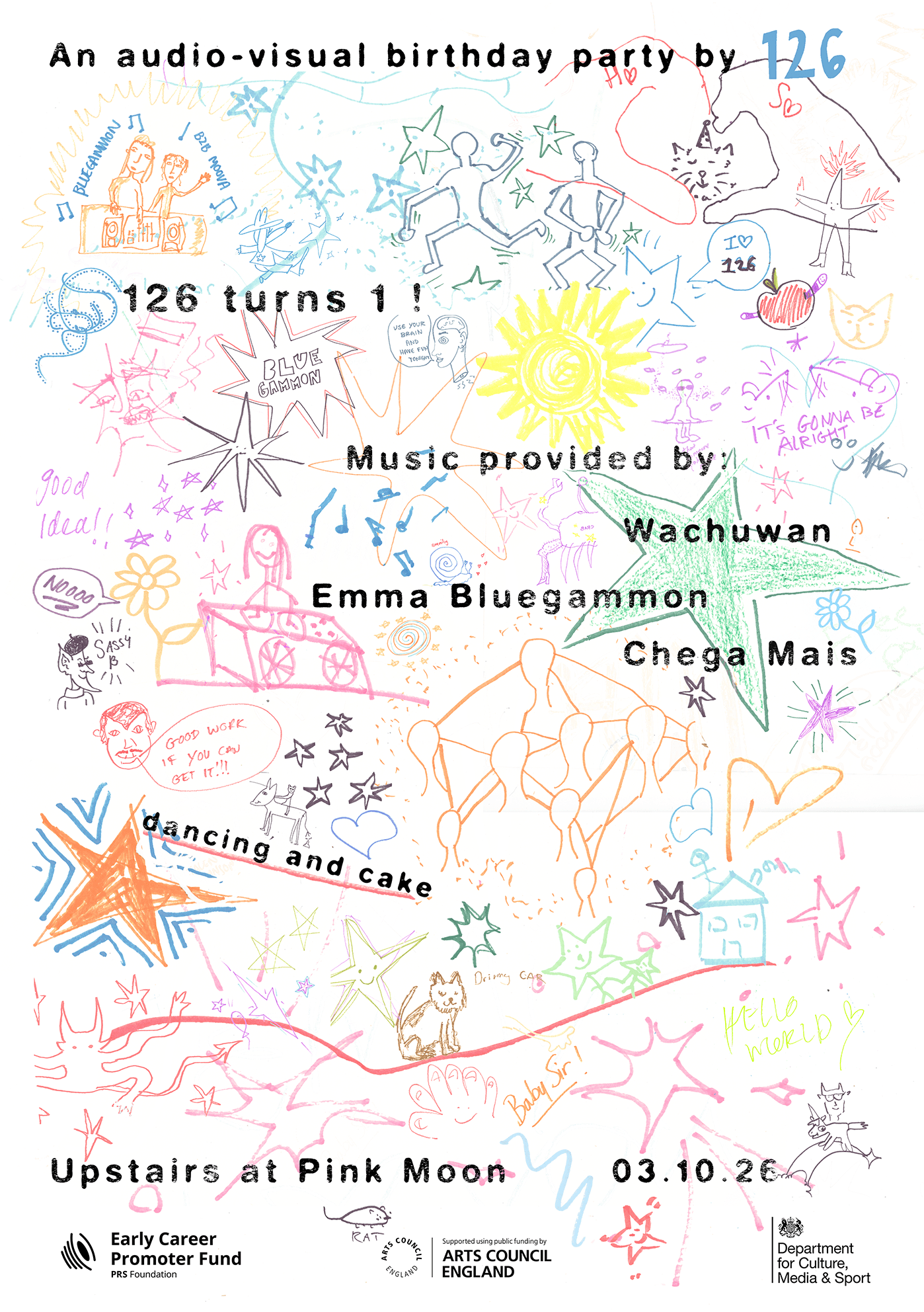 126 Turns 1 with Wachuwan, Bluegammon and Chega Mais