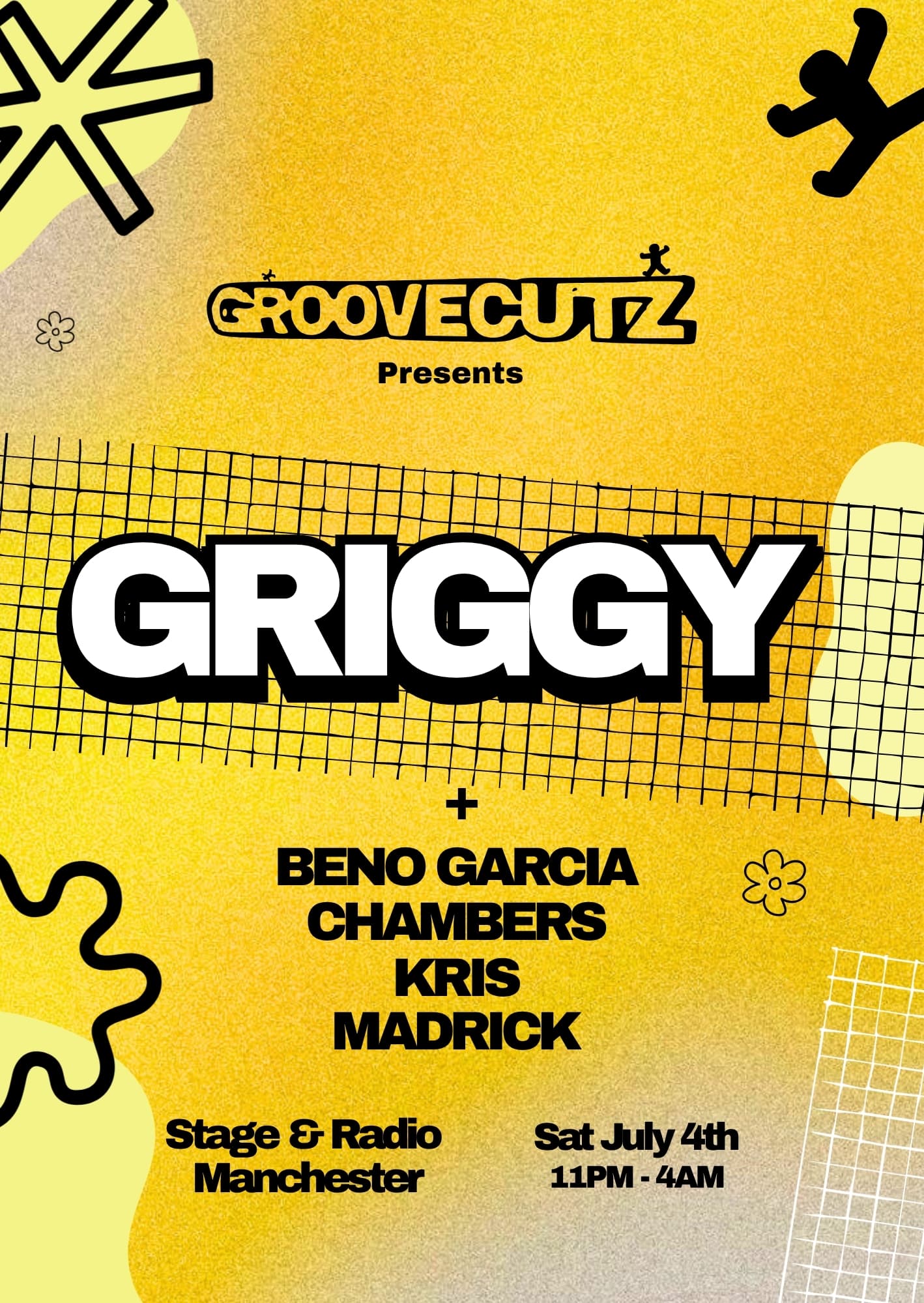 GROOVECUTZ presents: GRIGGY at Stage And Radio