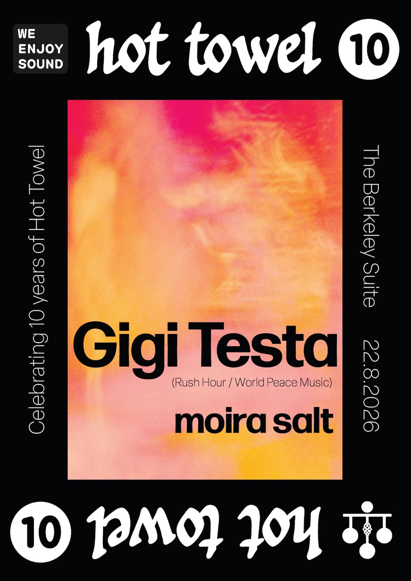 Hot Towel 10th Birthday with Gigi Testa & Moira Salt at Berkeley Suite