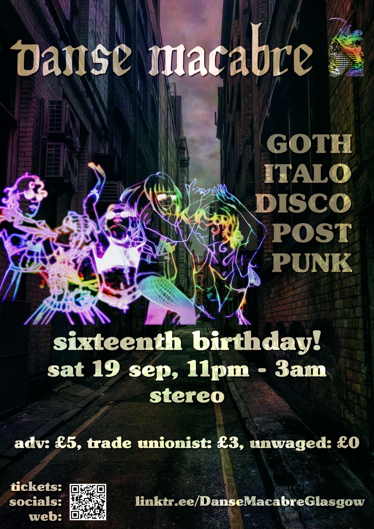Danse Macabre's Sixteenth Birthday at Stereo