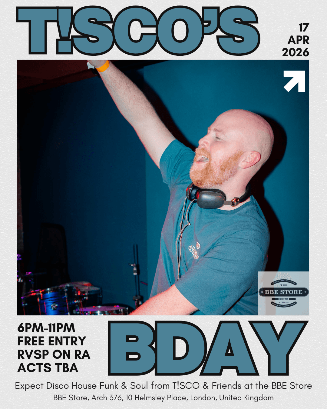 T!SCO's Bday at The BBE Store