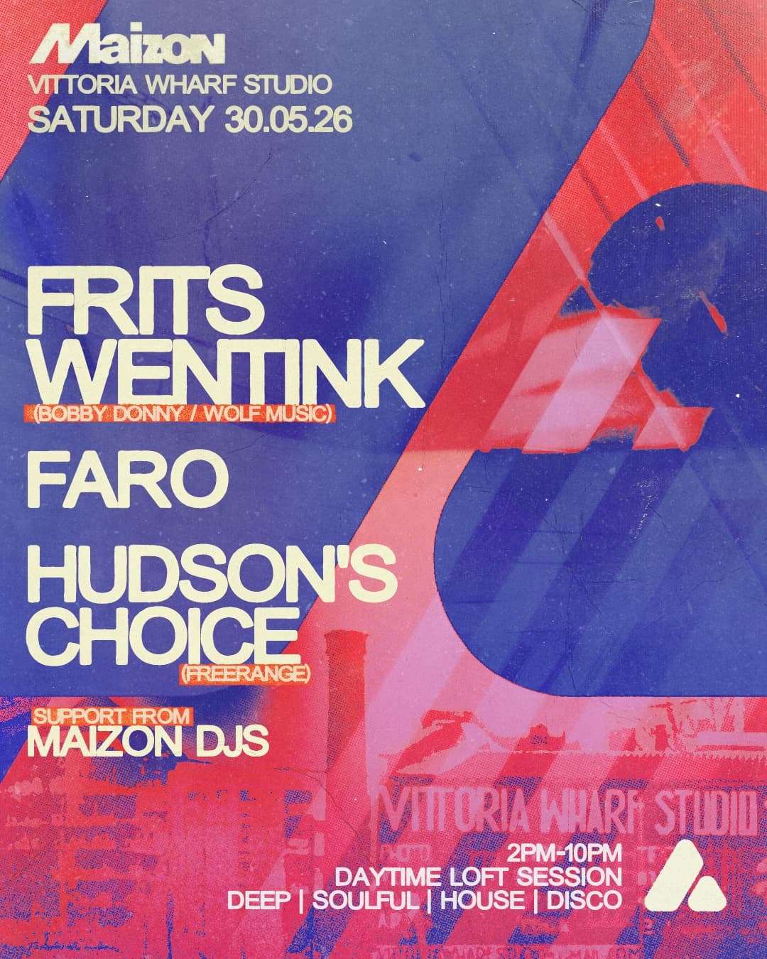 MAIZON: W/ Frits Wentink (Bobby Donny / Wolf Music) at Vittoria Wharf Studio