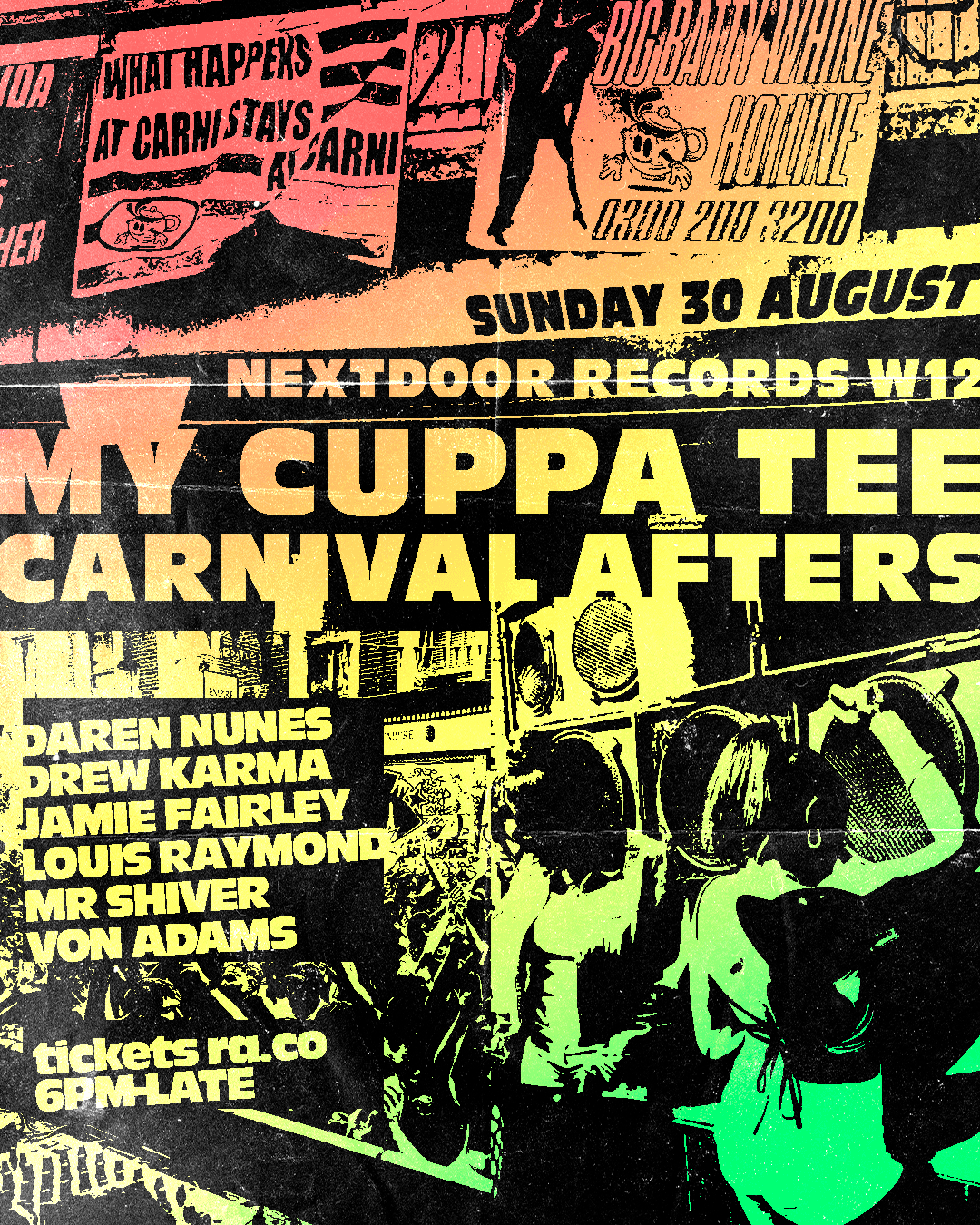 My Cuppa Tee x Nextdoor Records - Carnival Afters