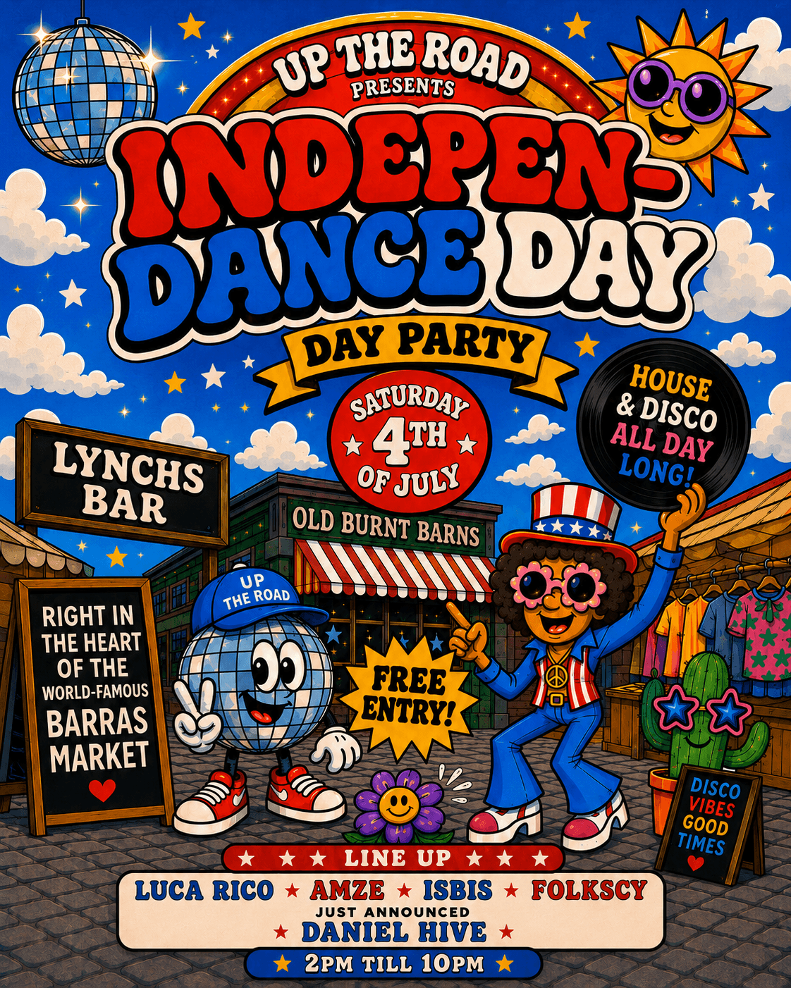 Up The Road - Indepen-DANCE Day at The Old Burnt Barns