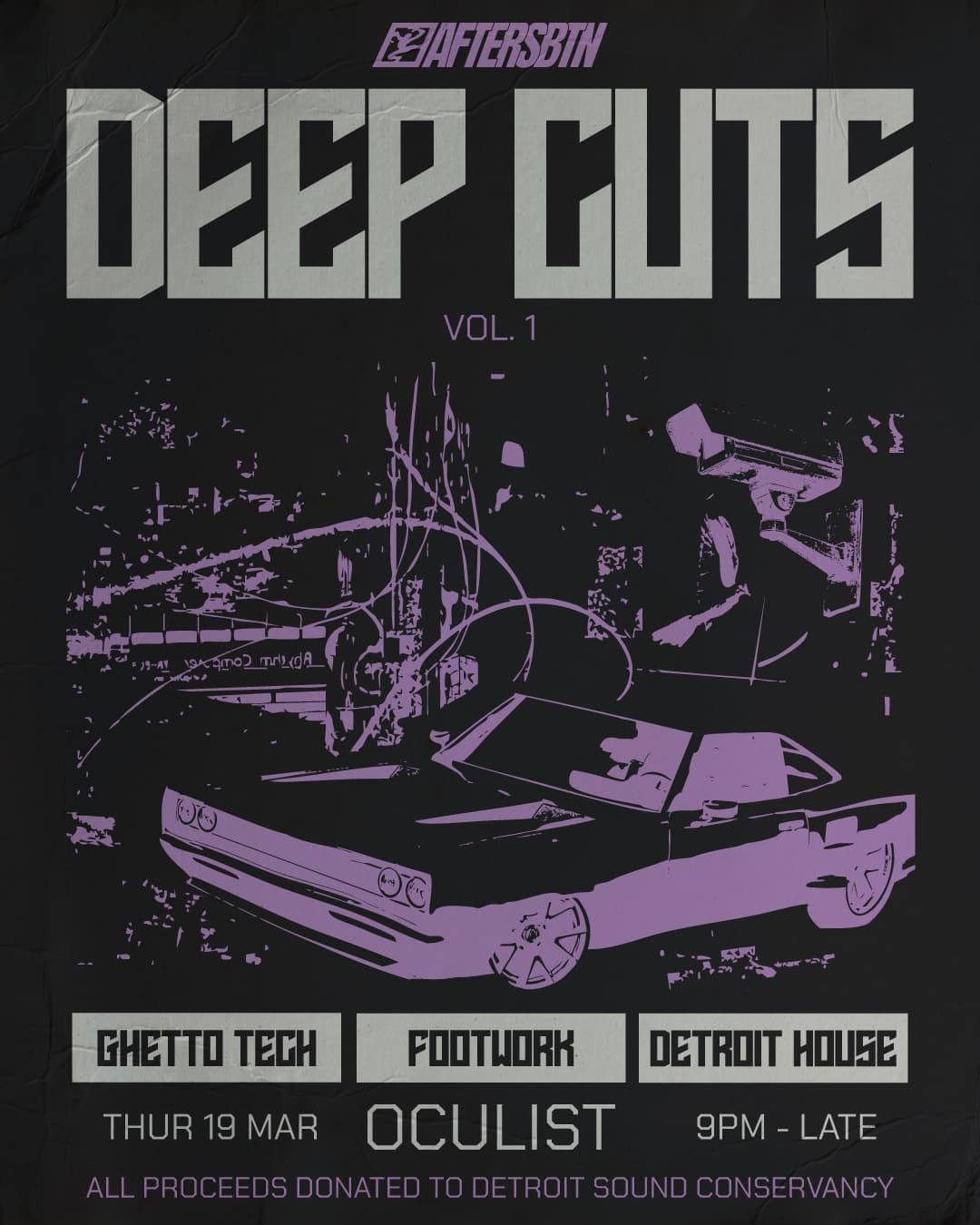 Deep Cuts Vol.1 - Ghetto Tech, Footwork, Detroit House at The Oculist