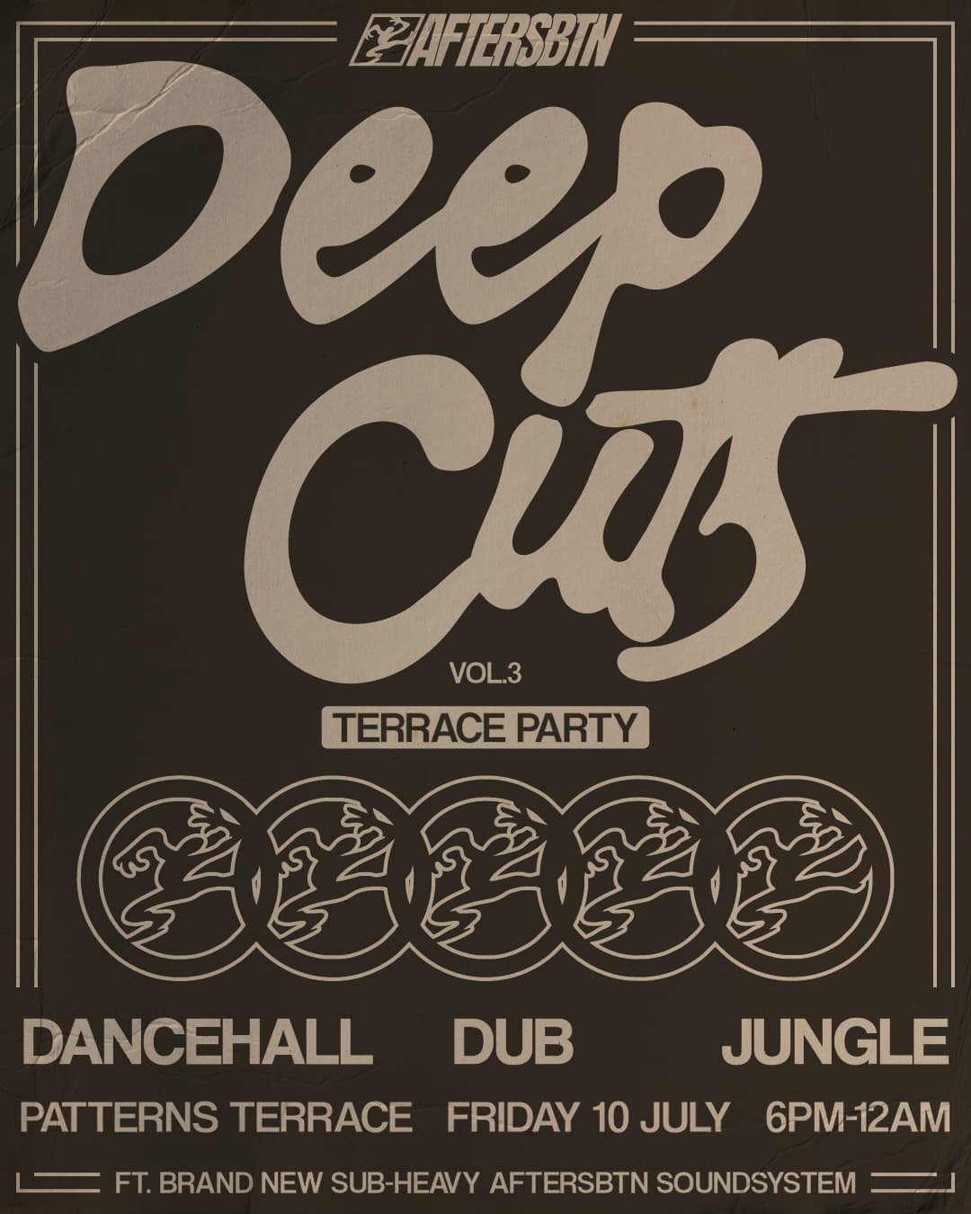 Deep Cuts Terrace Party - Dancehall, Dub, Jungle at Patterns Brighton