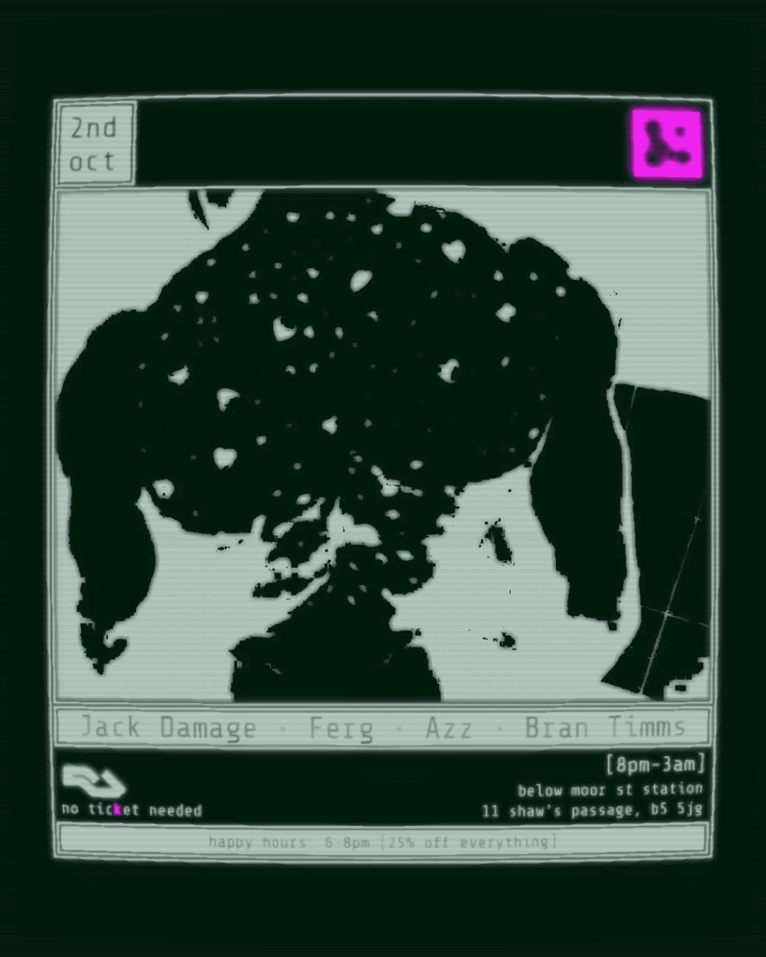 Ferg, Jack Damage, Azzz + Bran Timms