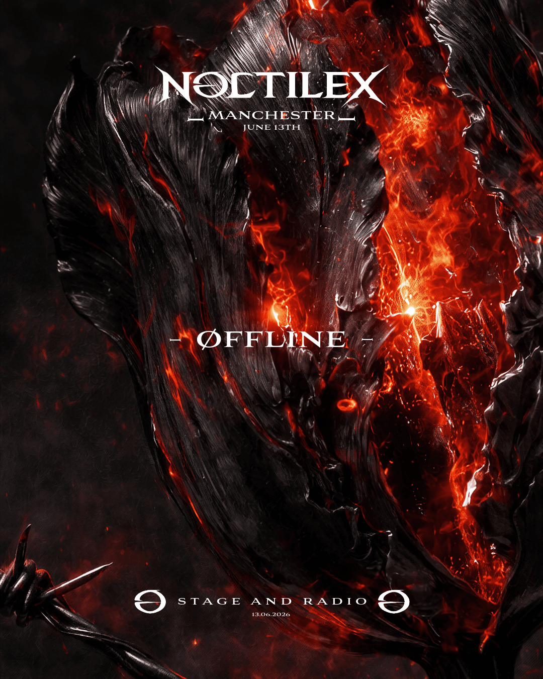 NØCTILEX: ØFFLINE at Stage And Radio
