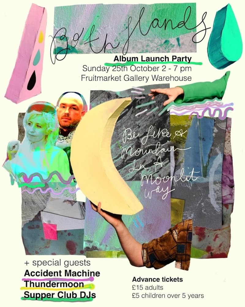 Upcoming event poster at Fruitmarket