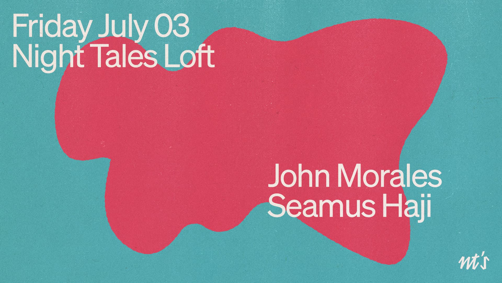 NT's Loft: John Morales & Seamus Haji at Night Tales Loft
