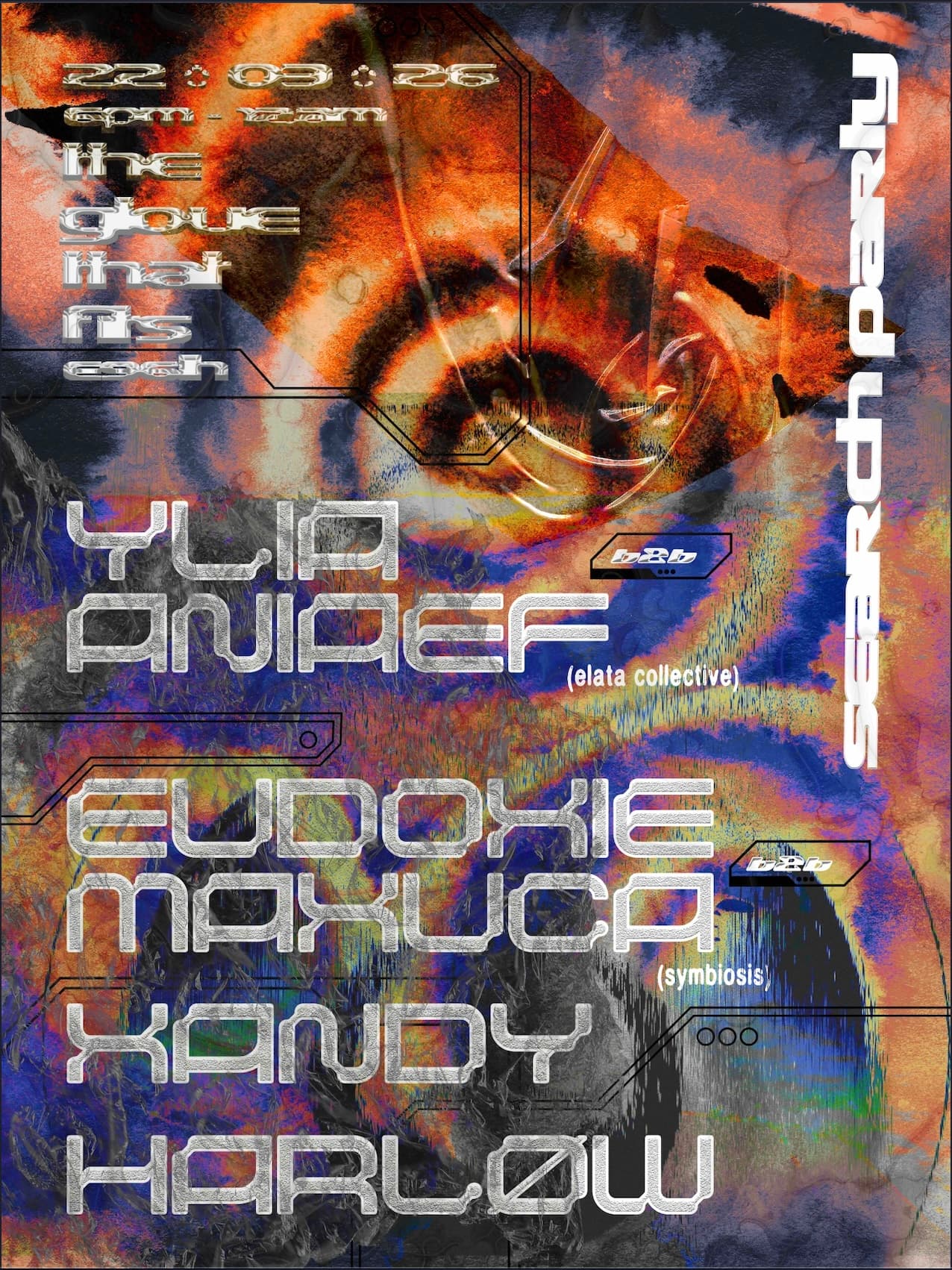 SPLDN#001: Aniaef b2b Ylia, Eudoxie b2b MAXUCA, XANDY, HARLØW at The Glove That Fits