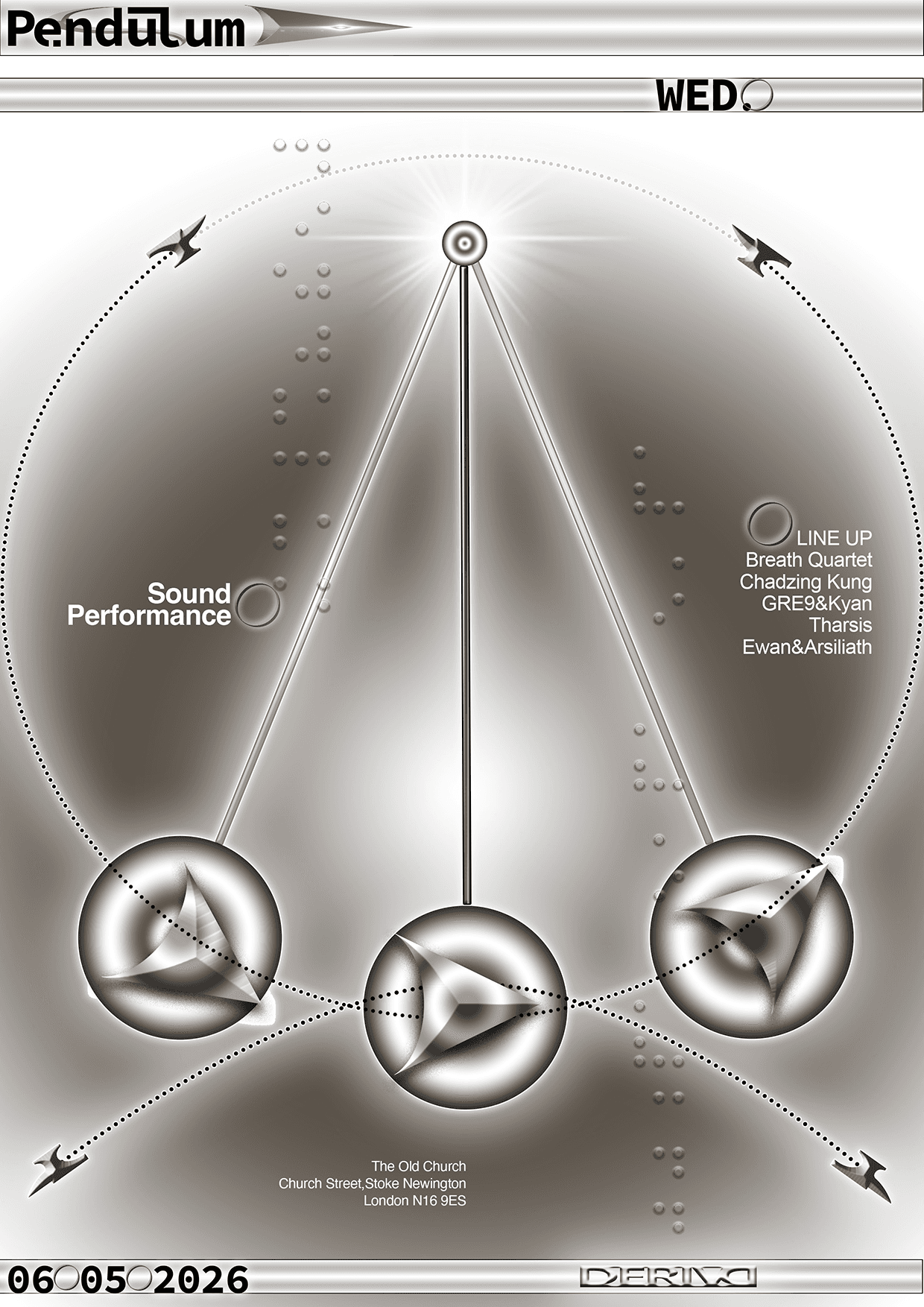 DERIVO: Pendulum at The Old Church